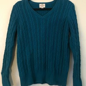 Turquoise St John’s Bay Sweater